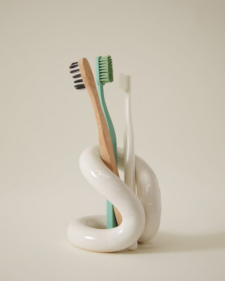 Tandenborstelhouder – Keramiek Sculptuur