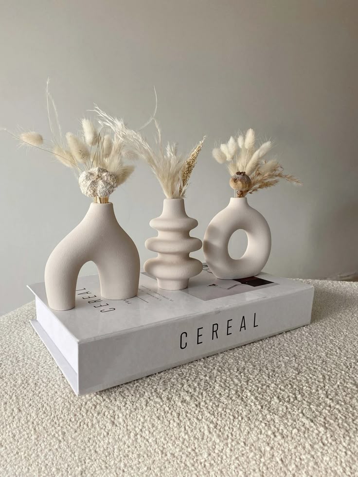 Minimalistische Design Vazen – Set van 3